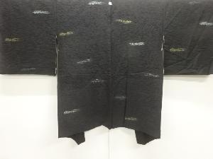 霞模様織出し一つ紋羽織